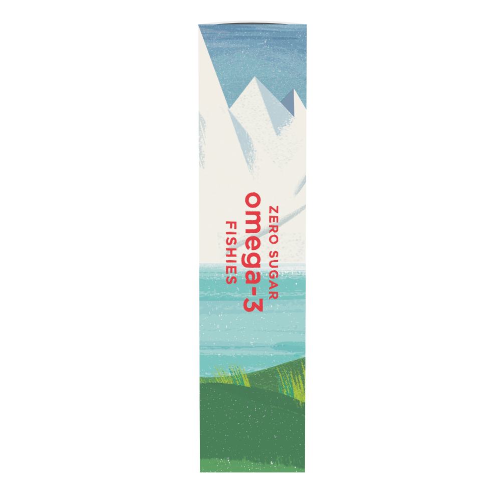 Nordic Omega-3 Fishies, 300 mg Yummy Tutti Frutti Taste