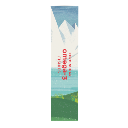 Nordic Omega-3 Fishies, 300 mg Yummy Tutti Frutti Taste