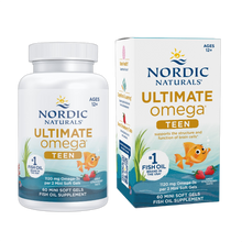 Ultimate Omega 2X Teen, 1120mg Omega-3, Strawberry