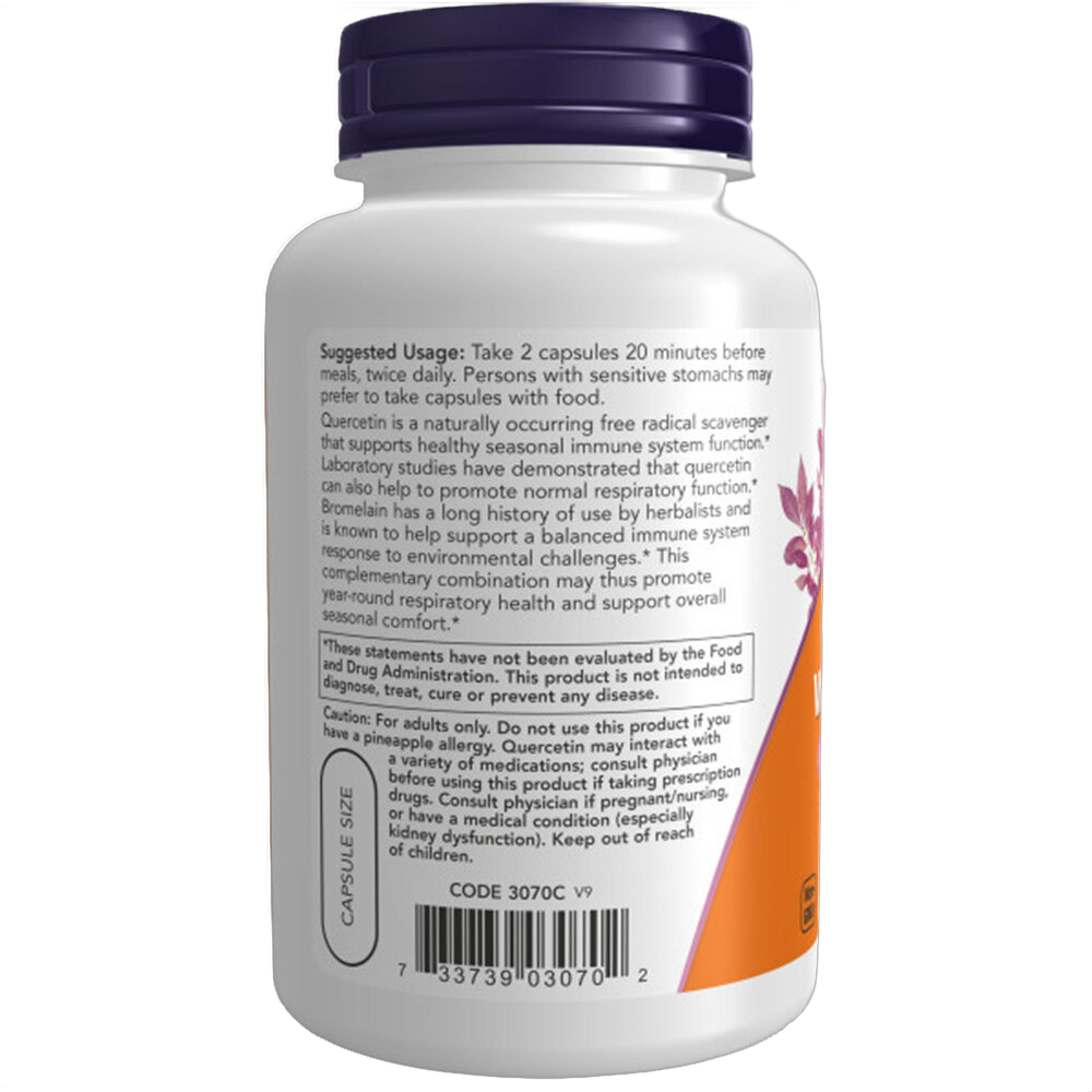 Quercetina con bromelina