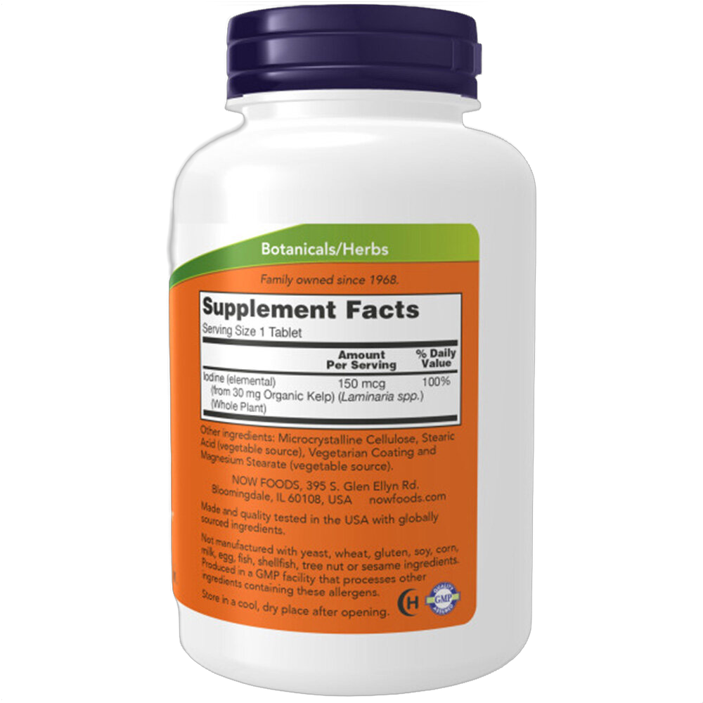 Kelp, 150mcg of Natural Iodine