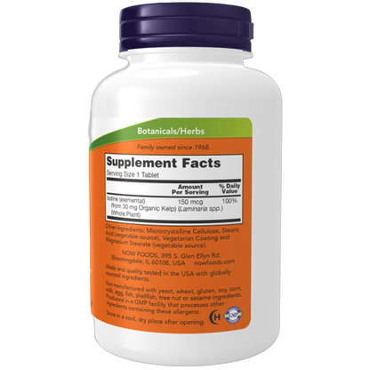 Kelp, 150mcg of Natural Iodine