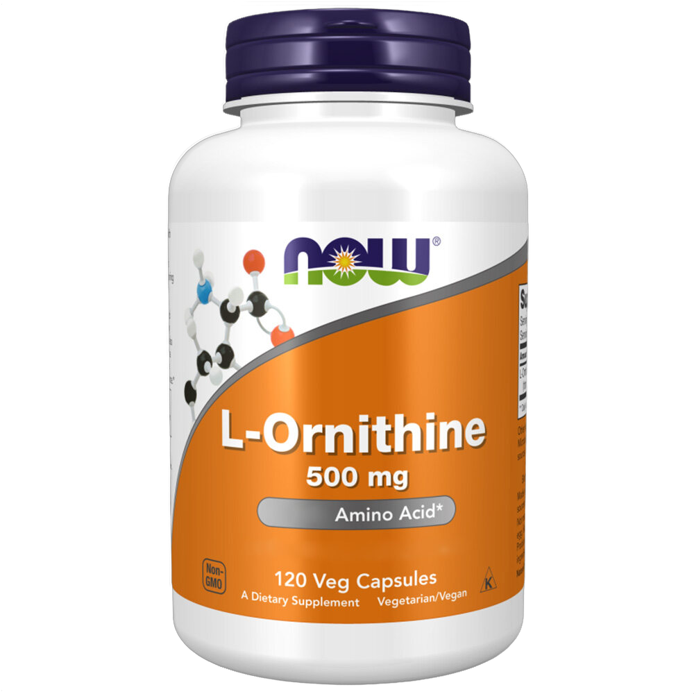 L-ornithine, 500 mg