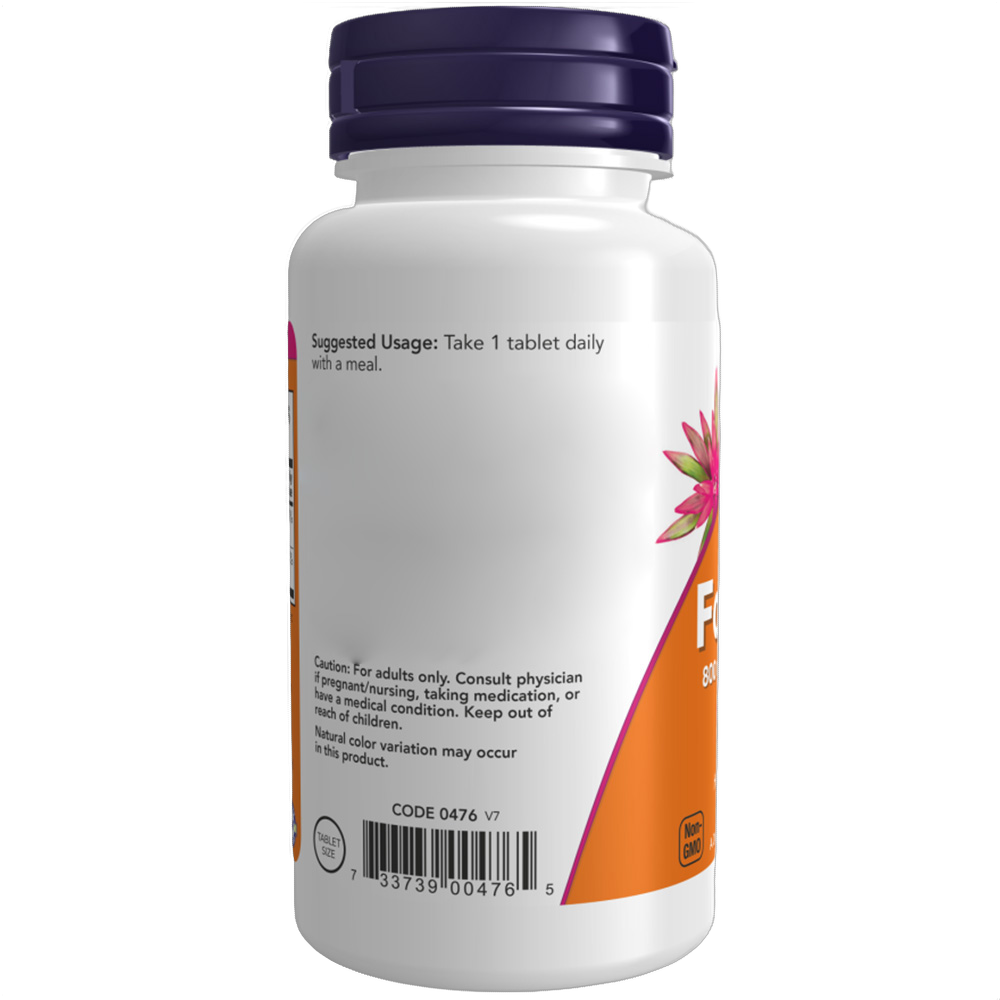 Acide folique, 800 mg + B-12 25 mg