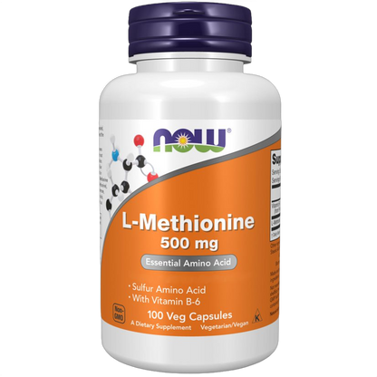L-metionina, 500 mg
