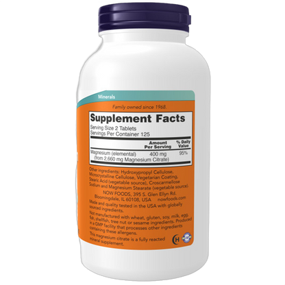 Magnesiumcitrat, 200 mg