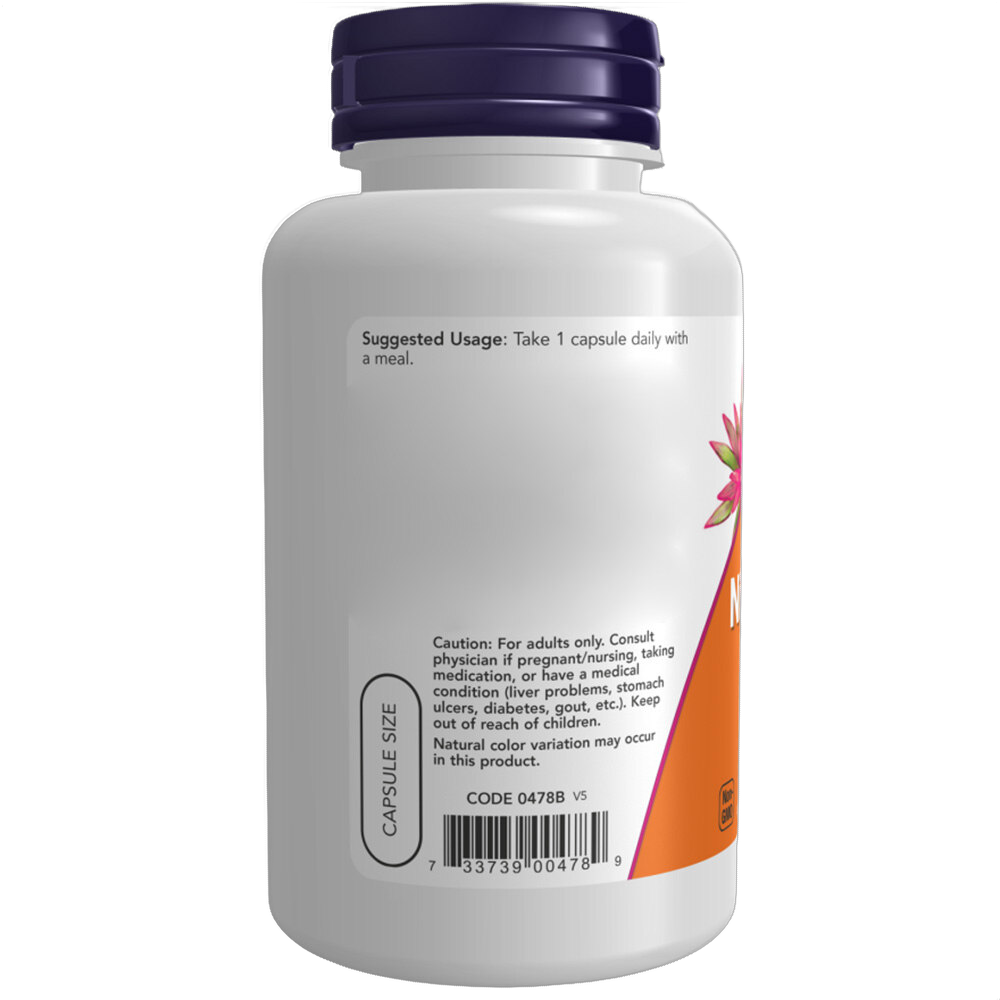Niacinamide (vitamine B3) sans bouffées de chaleur, 500 mg