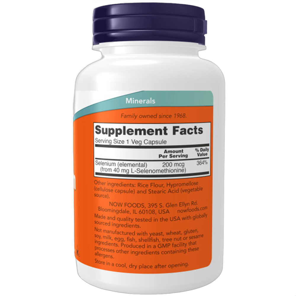 Selen, 200 mcg
