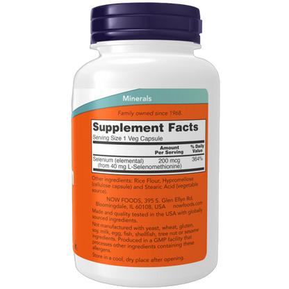 Selen, 200 mcg