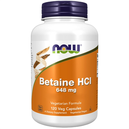 Bétaïne HCl, 648 mg