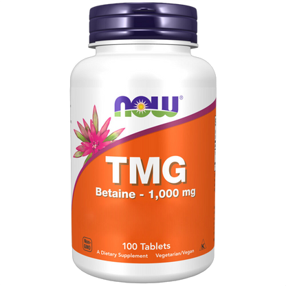 TMG Betaine, TMG Bétaïne, 1 000 mg
