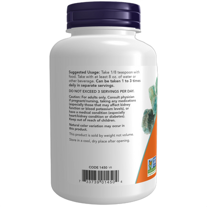 Cloruro de potasio en polvo