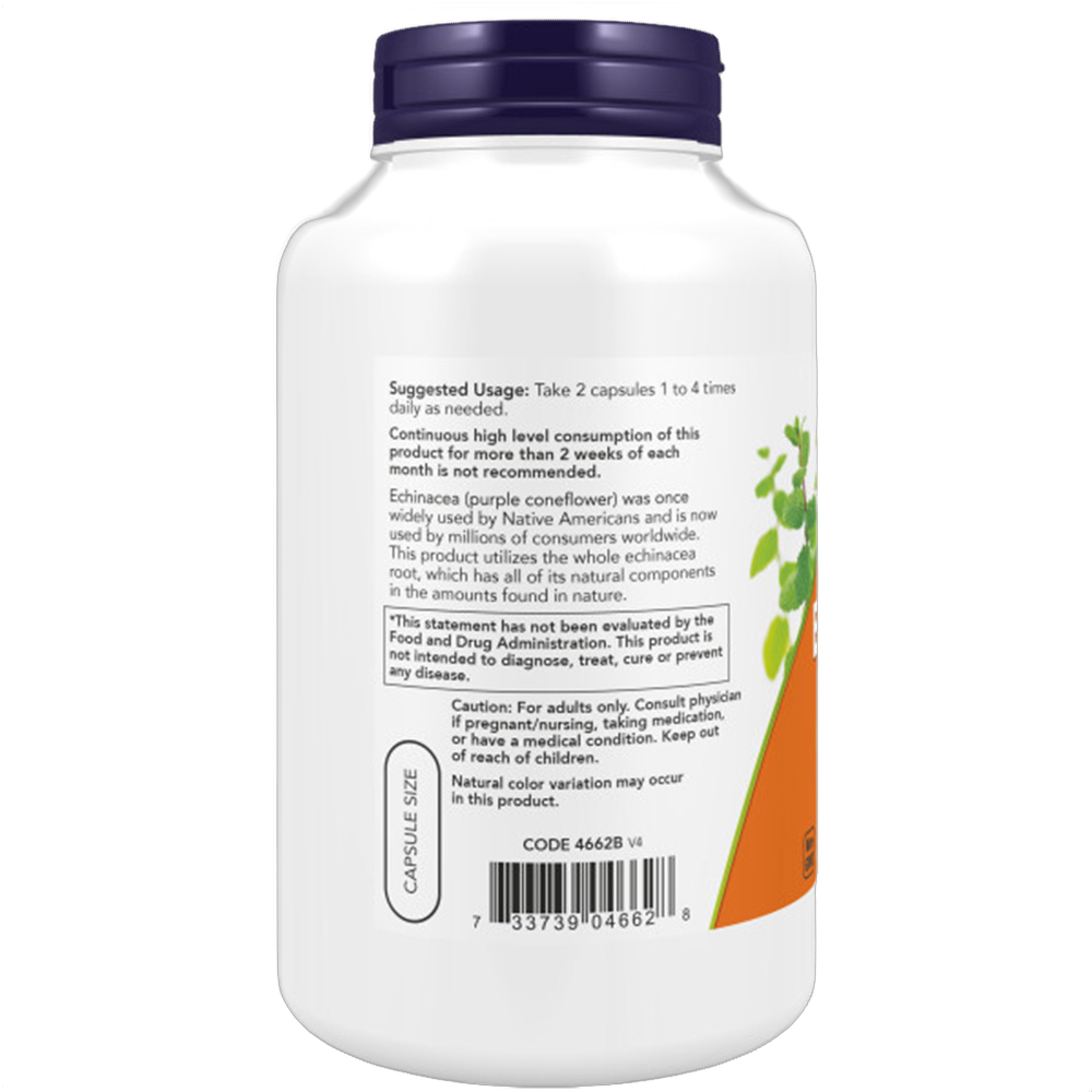Echinacea (raíz), 400 mg