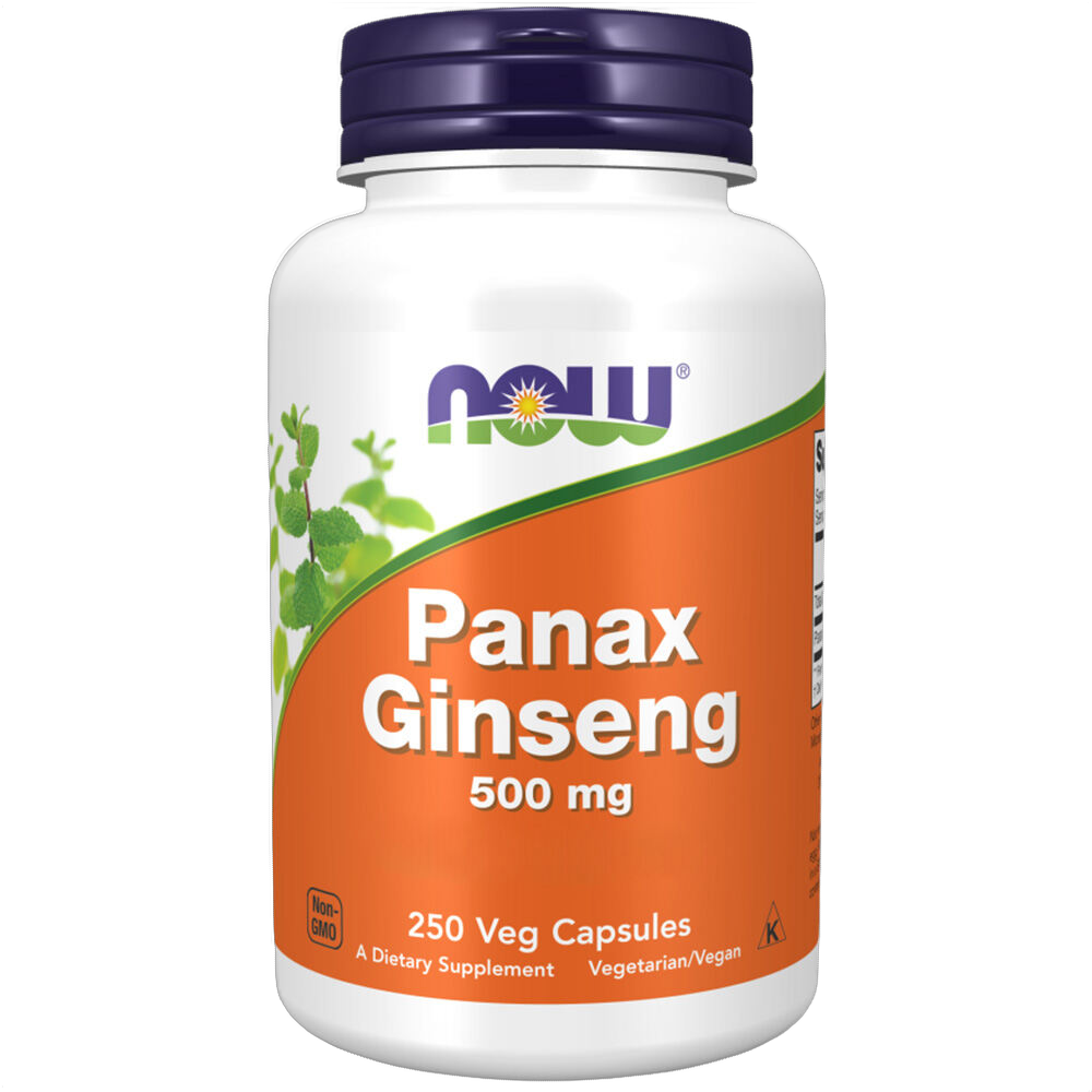 Panax ginseng, 500 mg