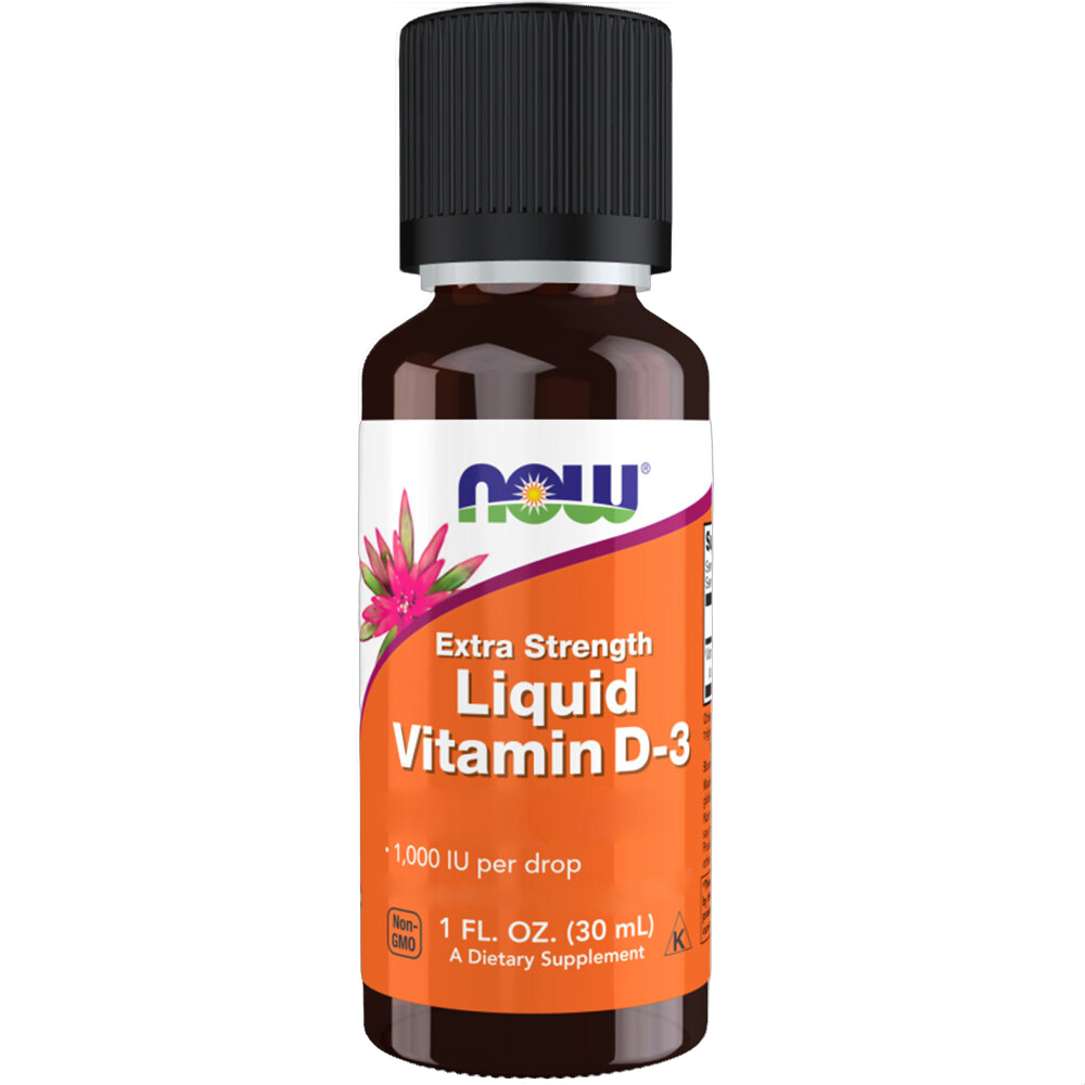 Vitamina D-3 liquida, extra forte
