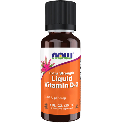 Vitamina D-3 liquida, extra forte