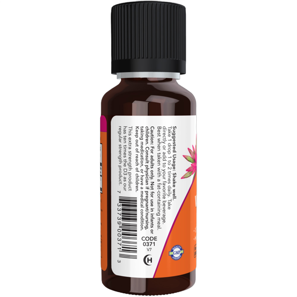 Vitamina D-3 liquida, extra forte
