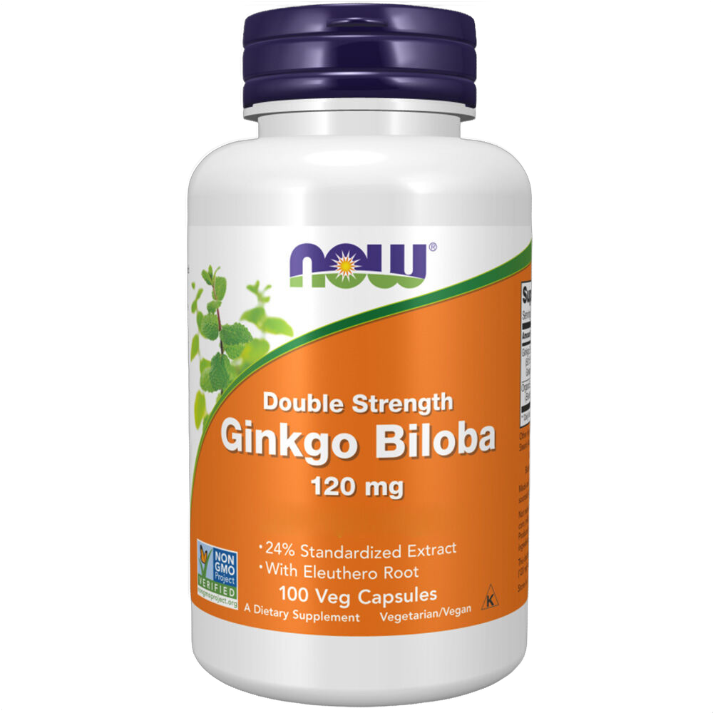 Ginkgo biloba, 120 mg