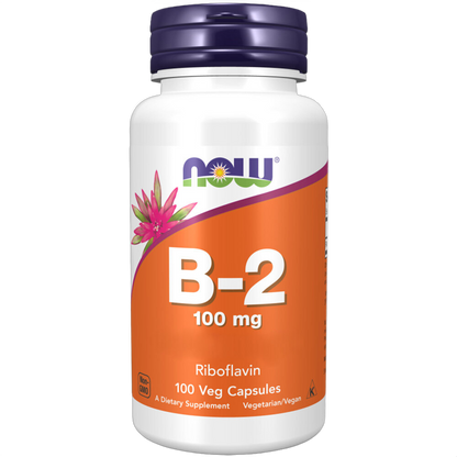 Vitamin B-2 (Riboflavin), 100mg
