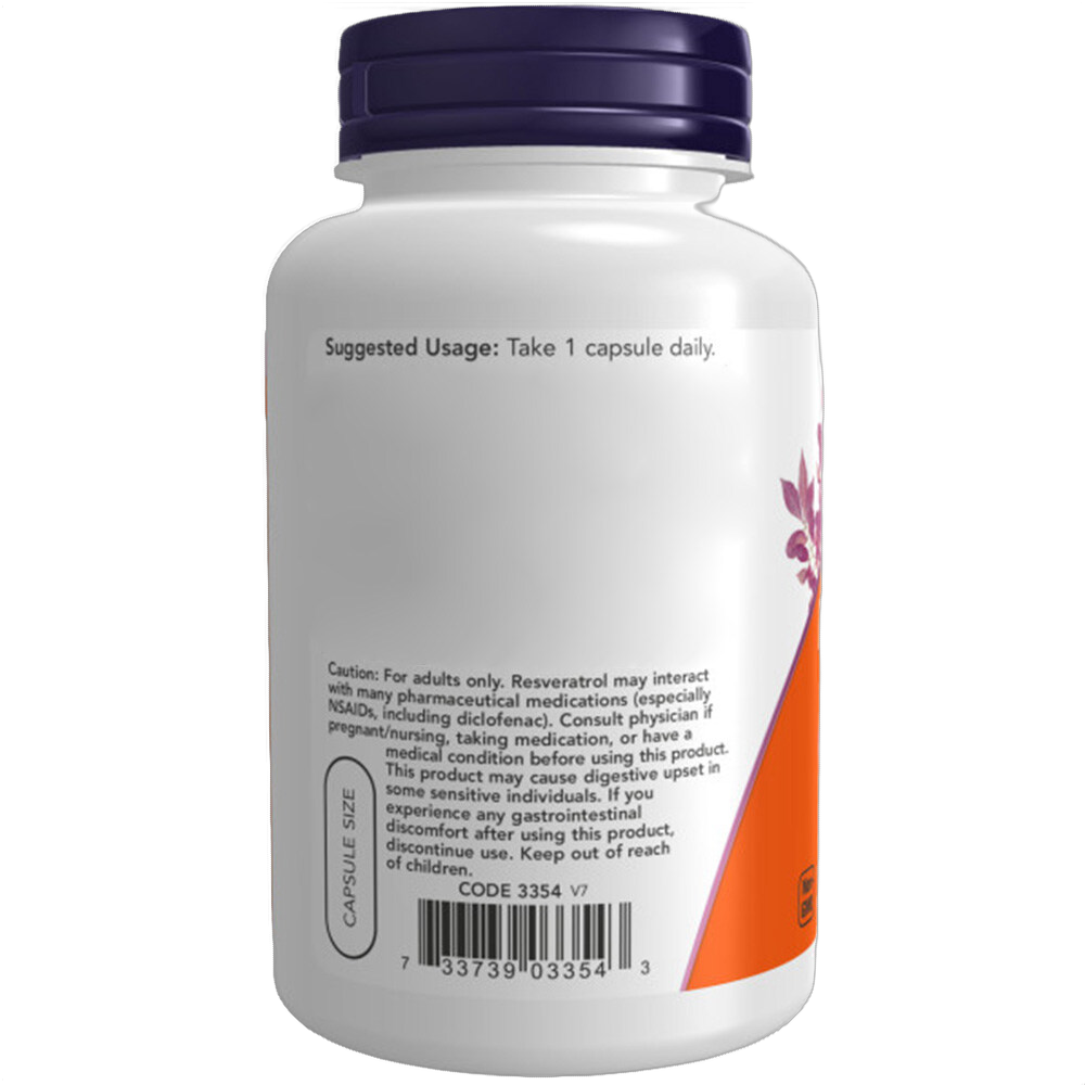 Resvératrol naturel, 200 mg