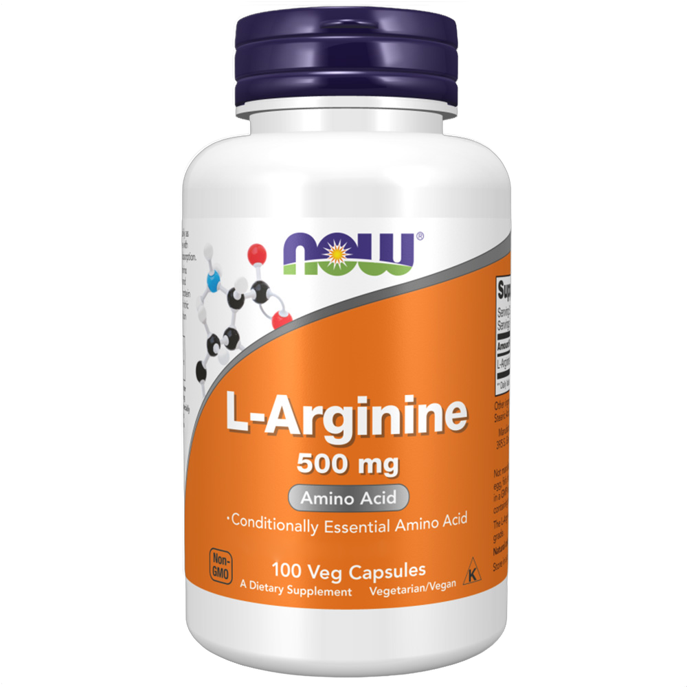 L-arginina, 500 mg