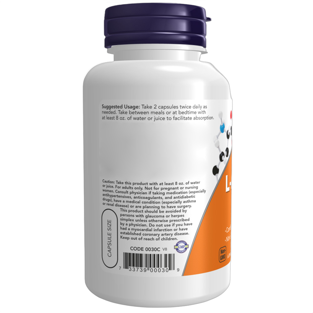 L-arginina, 500 mg