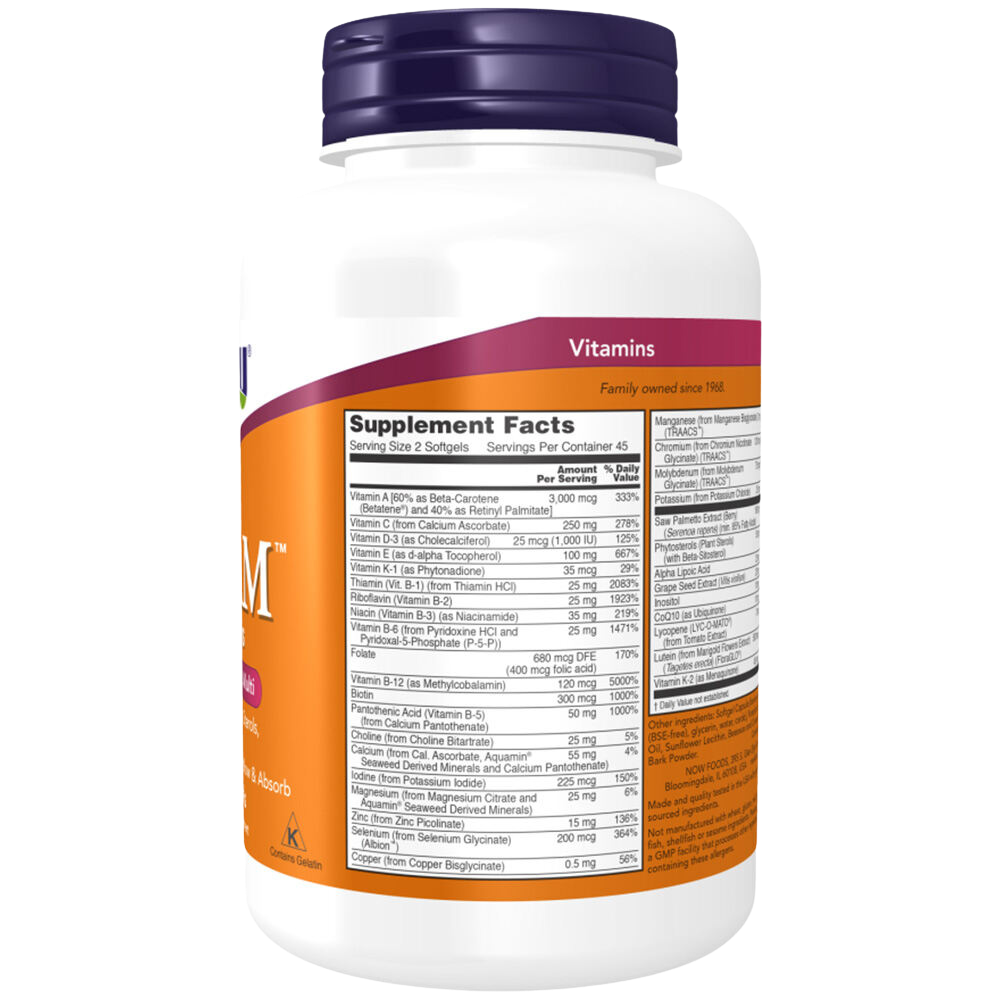 Multivitamines pour hommes ADAM