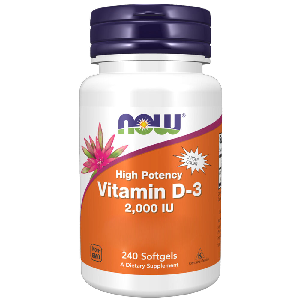 Vitamine D3, 2 000 UI