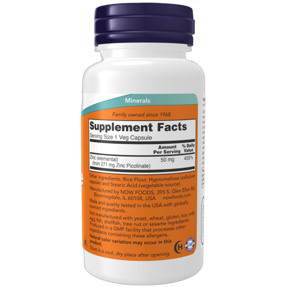 Zinkpicolinat, 50 mg