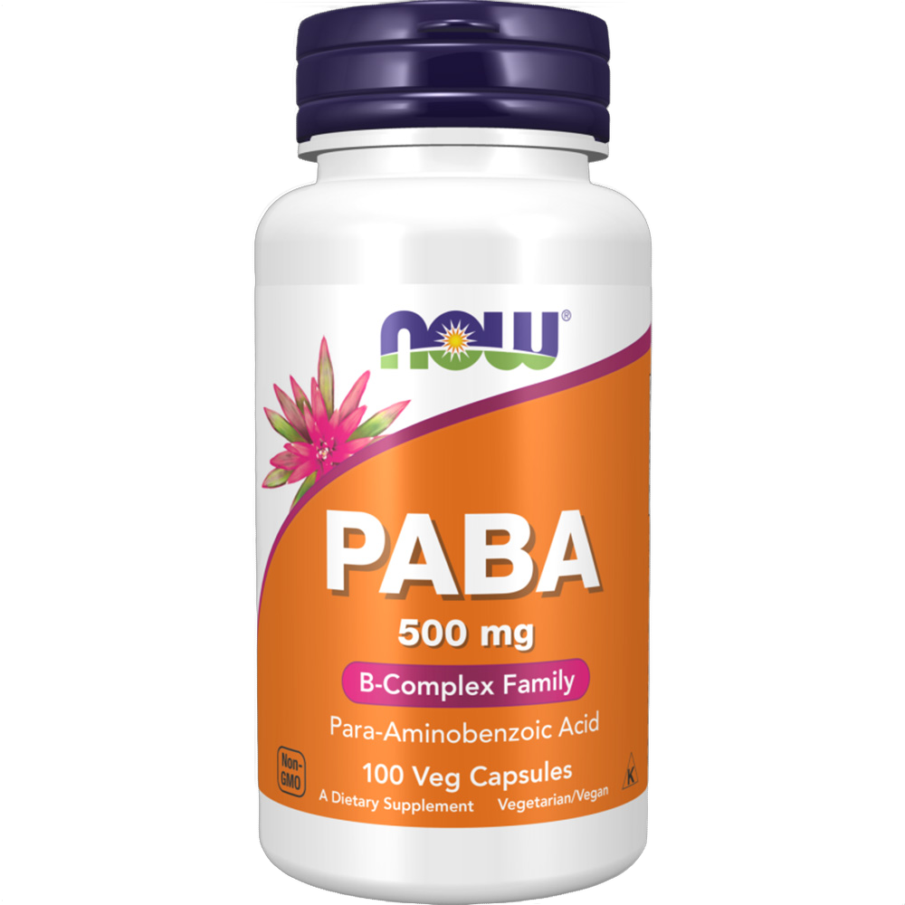 PABA (acido para-amminobenzoico), 500 mg