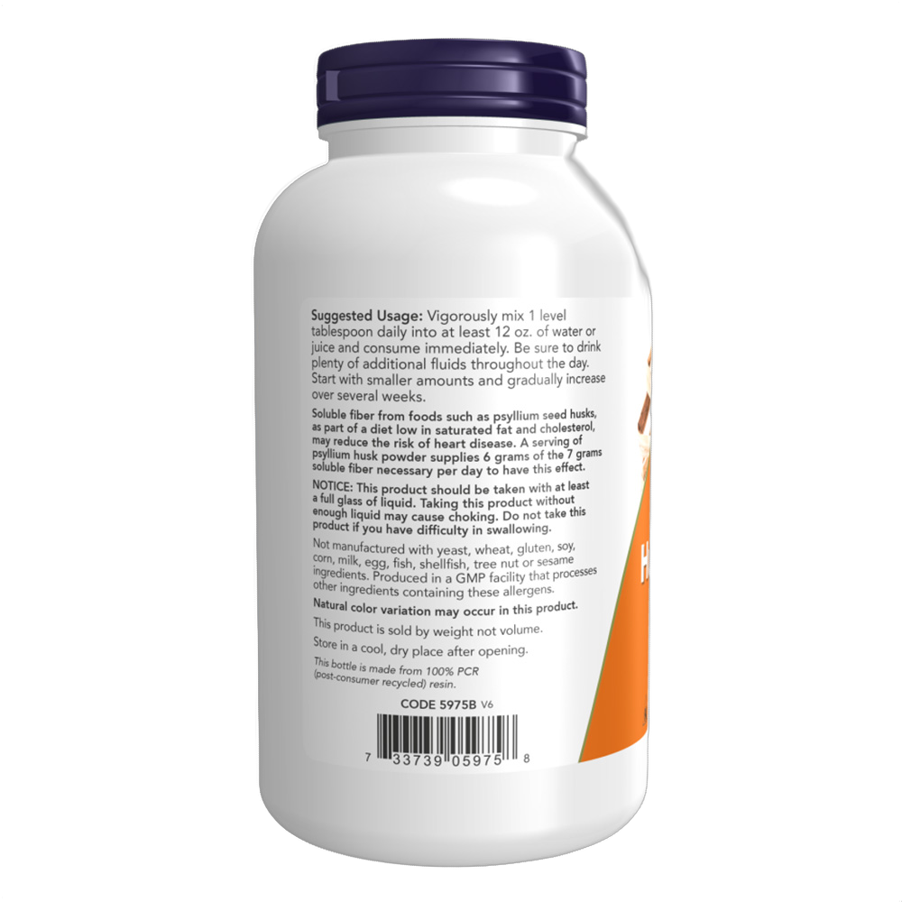 Poudre de cosse de psyllium
