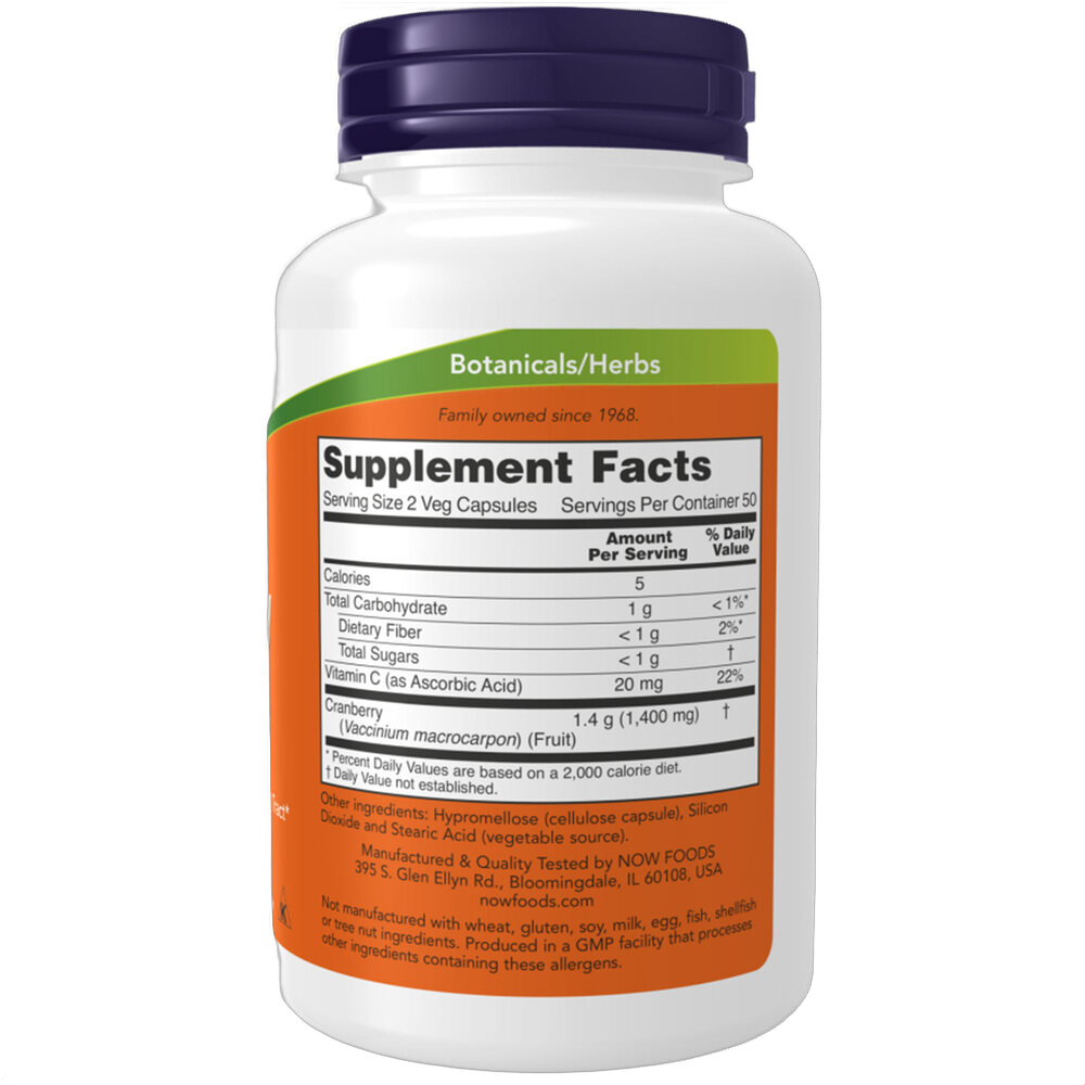 Cranberry Caps with Added Vitamin C