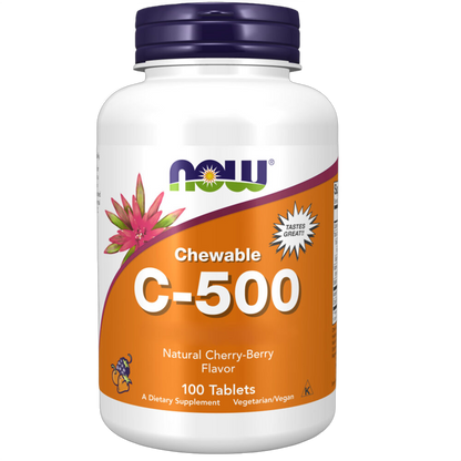 Vitamine C-500, saveur cerise