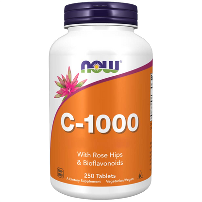 Vitamin C, 1000mg with Rose Hips & Bioflavonoids