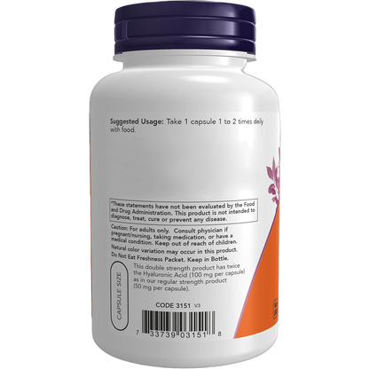 Ácido hialurónico, 100 mg