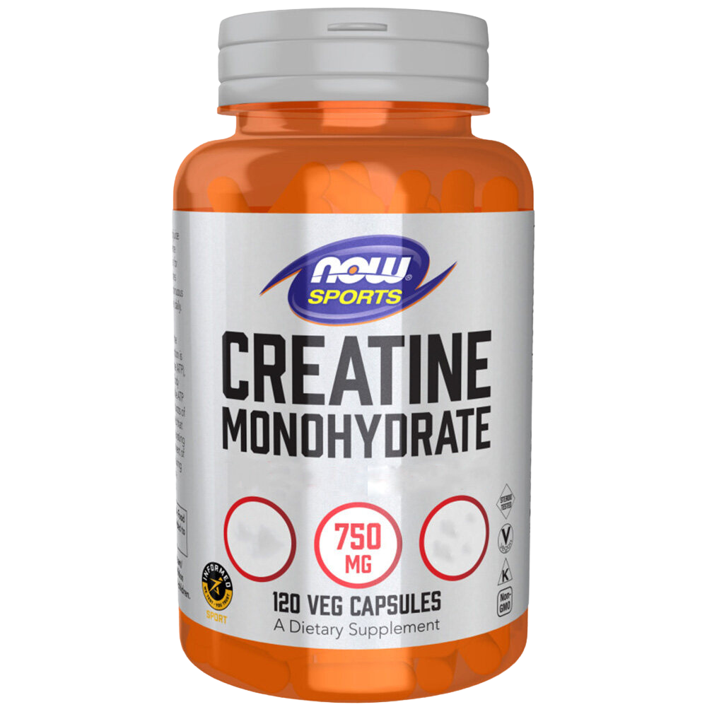Monohidrato de creatina, 750 mg