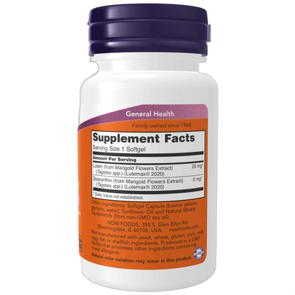 Lutéine et zéaxanthine