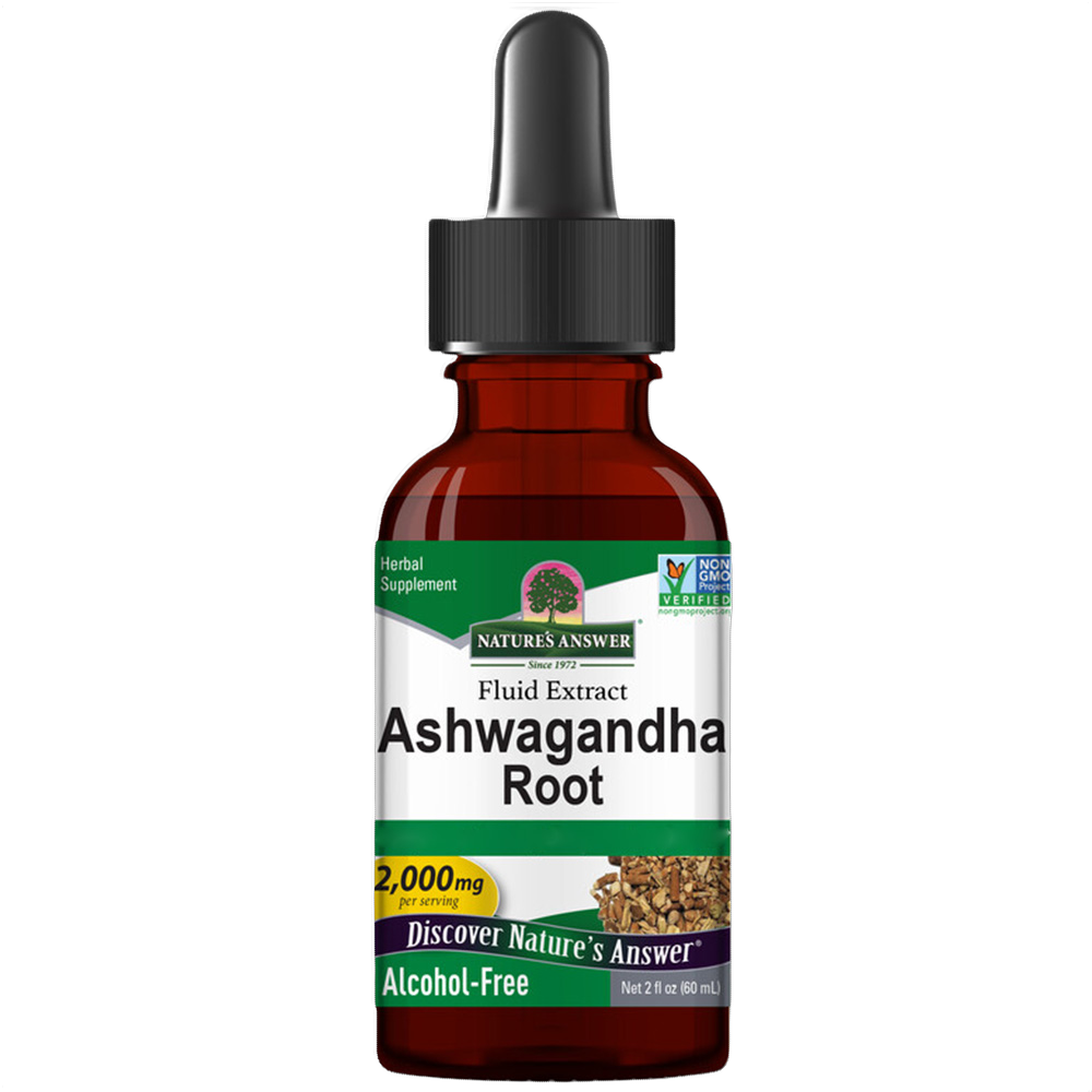 Raíz de ashwagandha, 2.000 mg