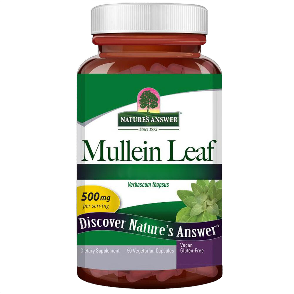 Hoja de gordolobo, 500 mg