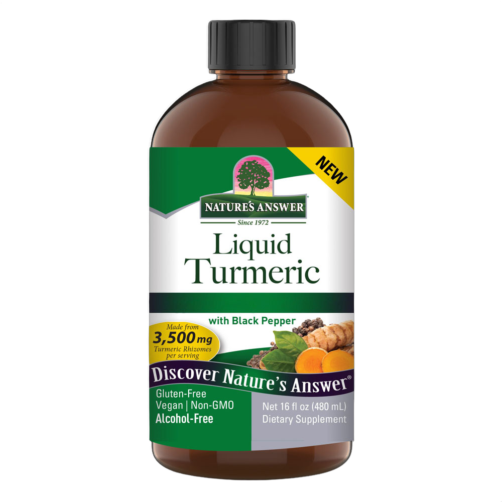 Liquid Turmeric with Black Pepper, 3.500 mg