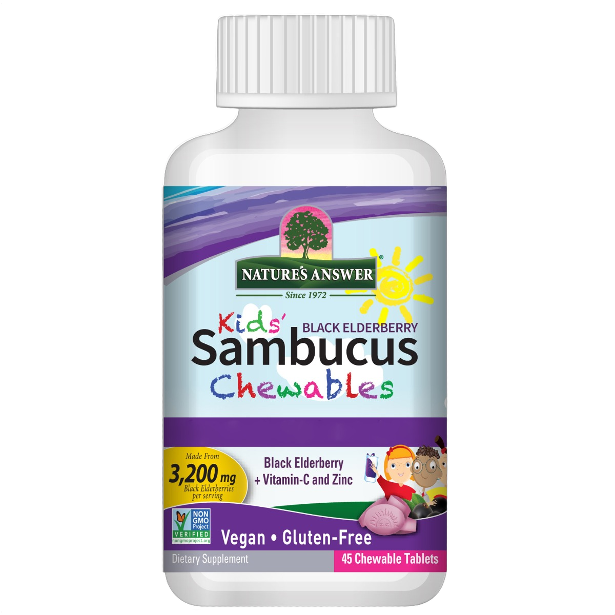 Compresse masticabili Sambucus per bambini