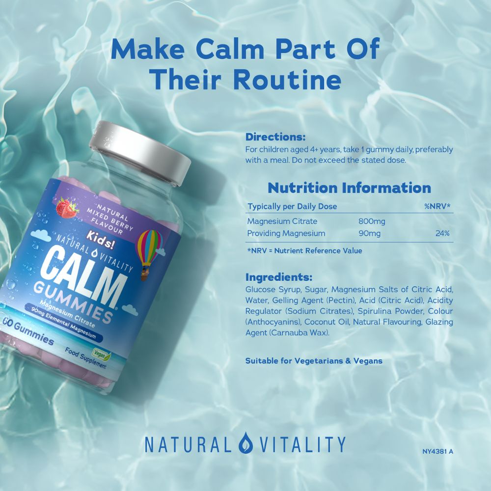 CALM® Magnesio para niños, 90 mg