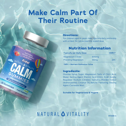 CALM® Magnesio para niños, 90 mg