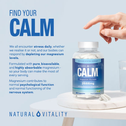 Glicinato de magnesio CALM®, 325 mg