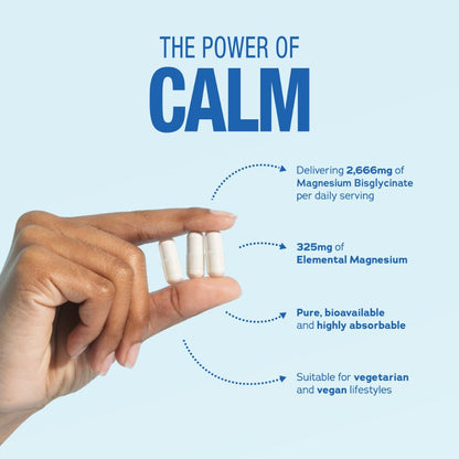 Glicinato de magnesio CALM®, 325 mg