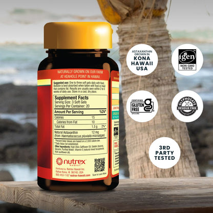 Astin, Hawaiian Astaxanthin, 4 mg