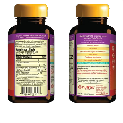 BioAstin Supreme Astaxanthin, 6 mg