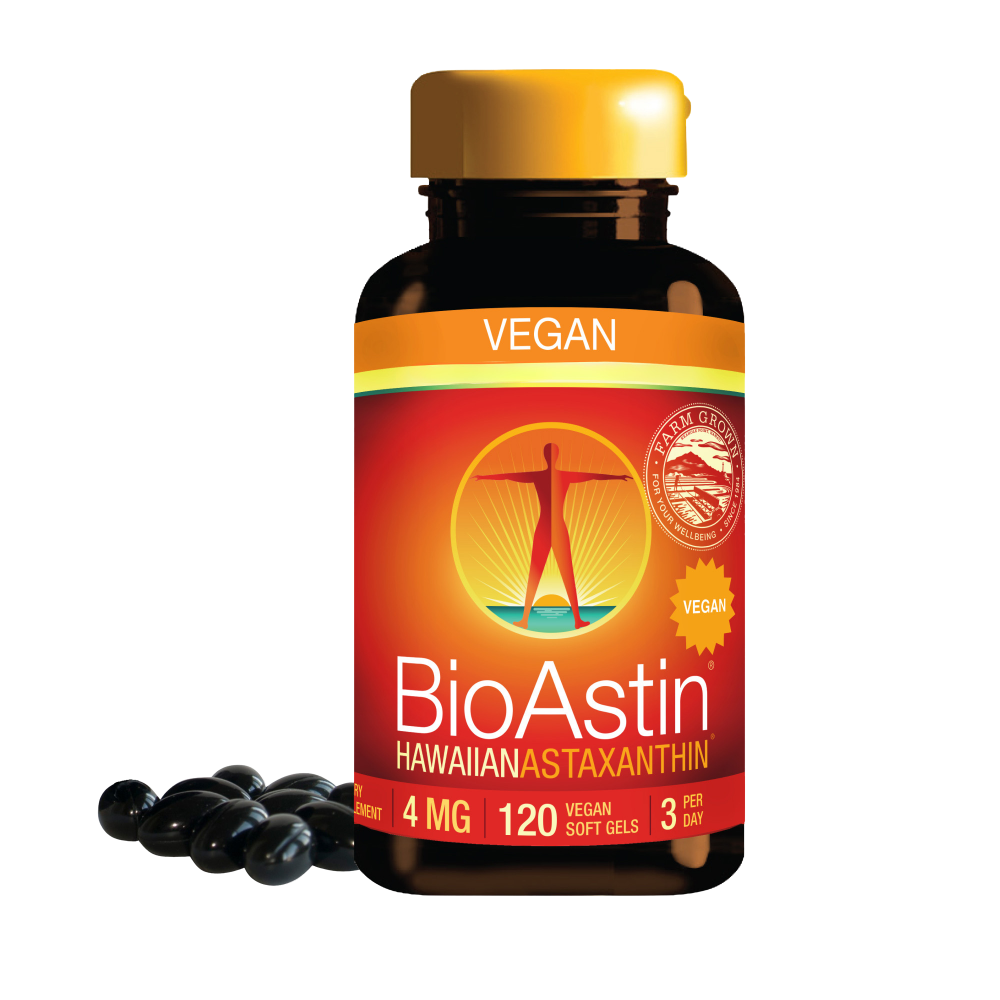 Vegan Astin, Astaxantina hawaiana, 4 mg