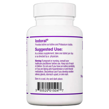 Iodoral, IOD-50, Iode/iodure de potassium haute puissance, 50 mg