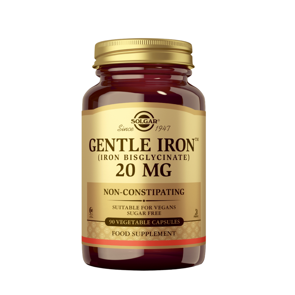 Gentle Iron (Iron Bisglycinate), 20mg